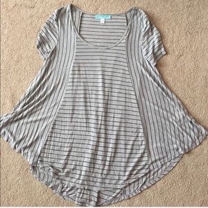 Striped Tunic Top